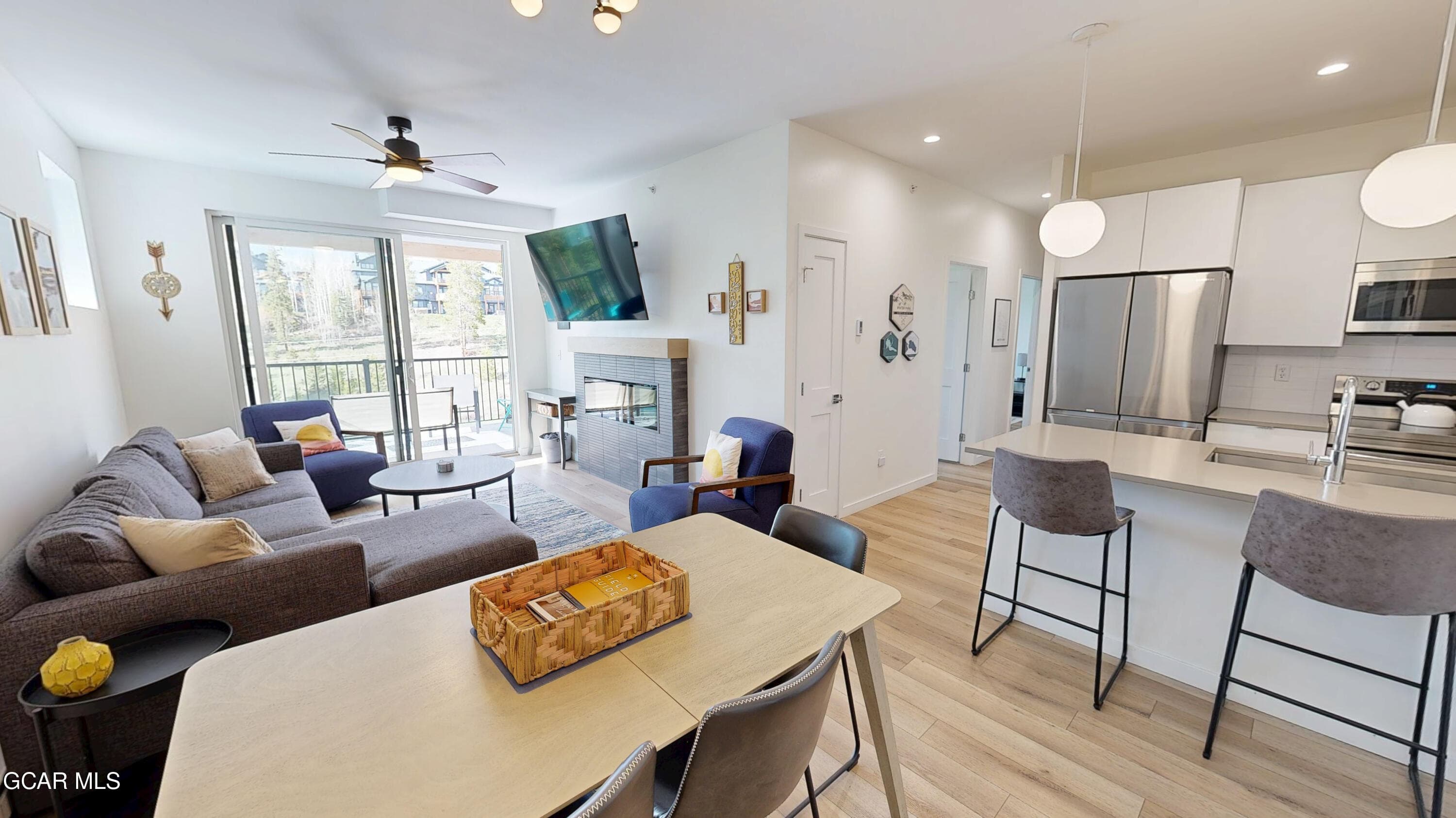 Living Room + Kitchen