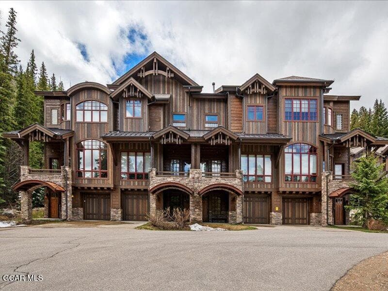 Mountain-style front exterior