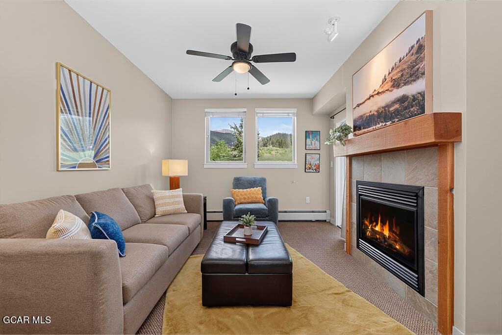 Living Area with View