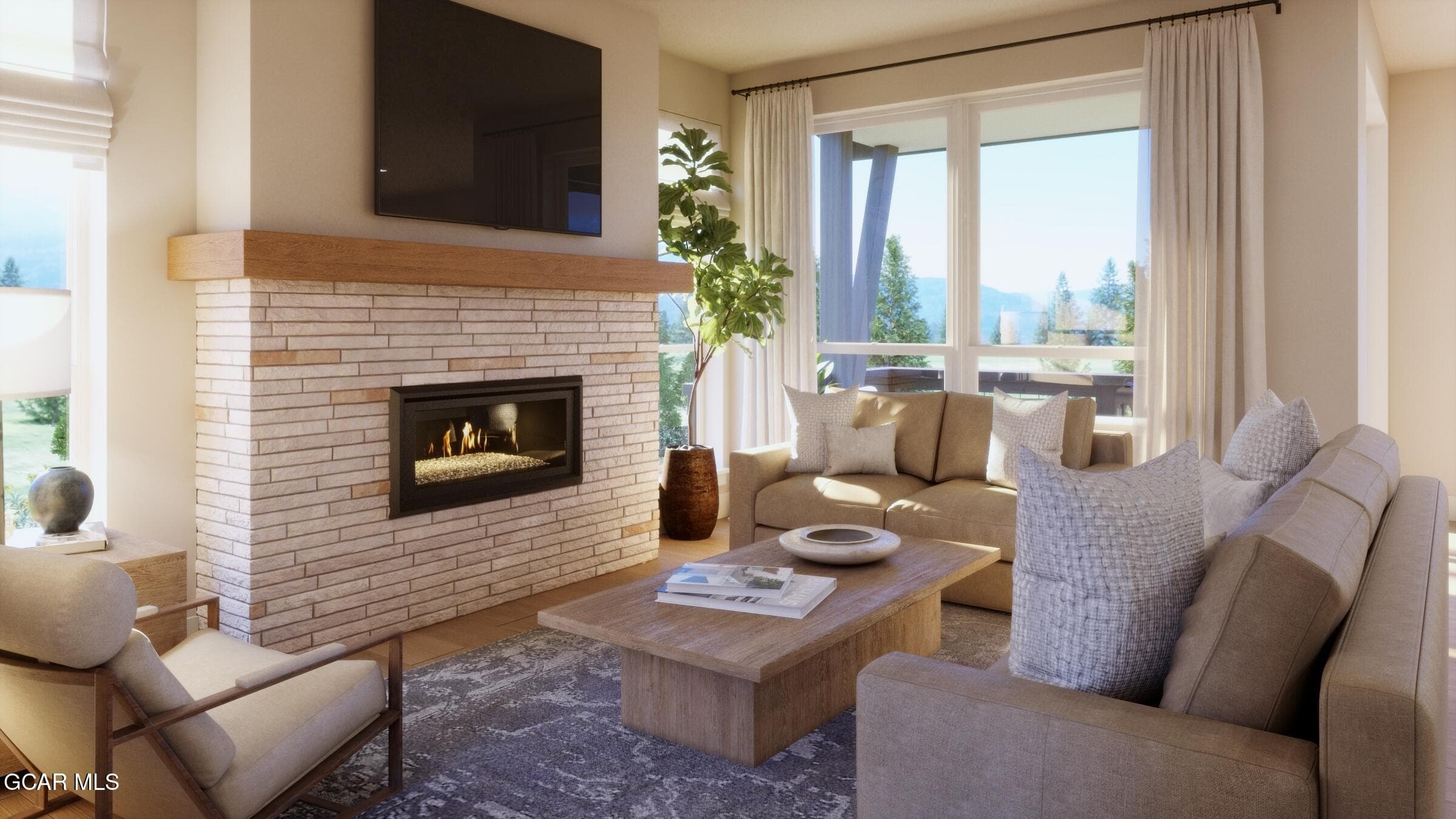 Living room - main level