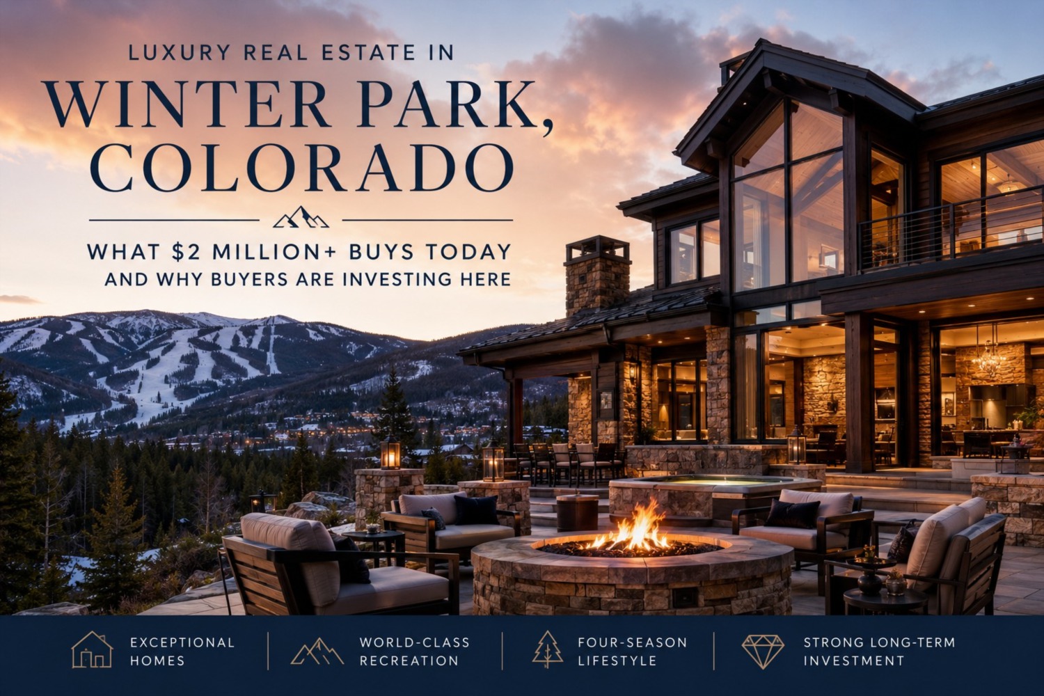 Luxury Real Estate in Winter Park, Colorado | What $2 Million+ Buys in 2026