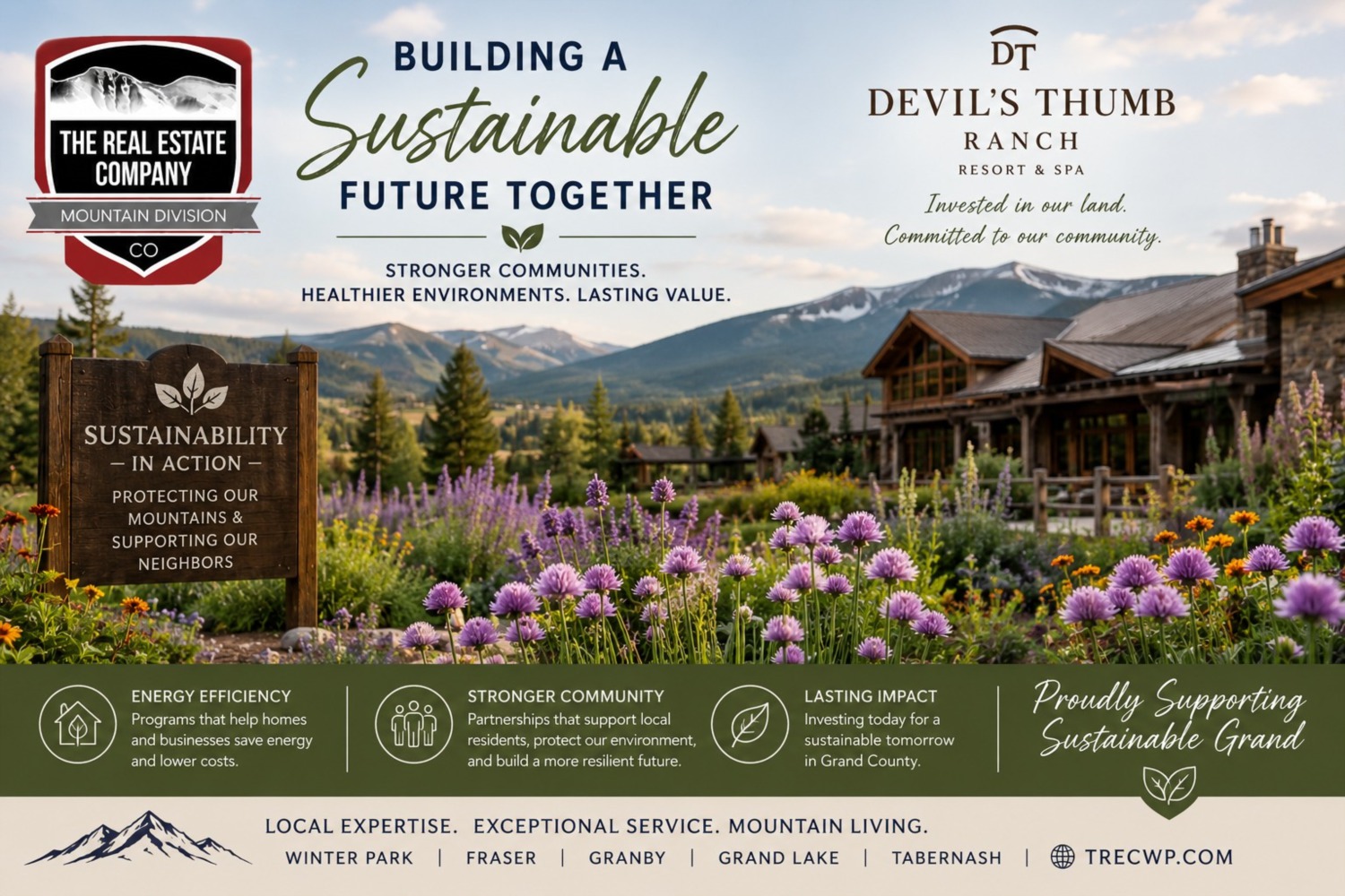 Sustainability from Devil's Thumb