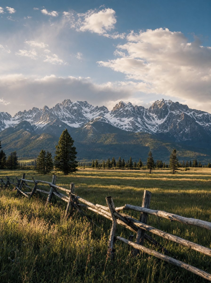 Open meadow and forest below the Continental Divide near Tabernash